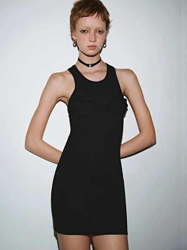 Skinny-Fit Sleeveless Mini Dresses sold by Urban Revivo