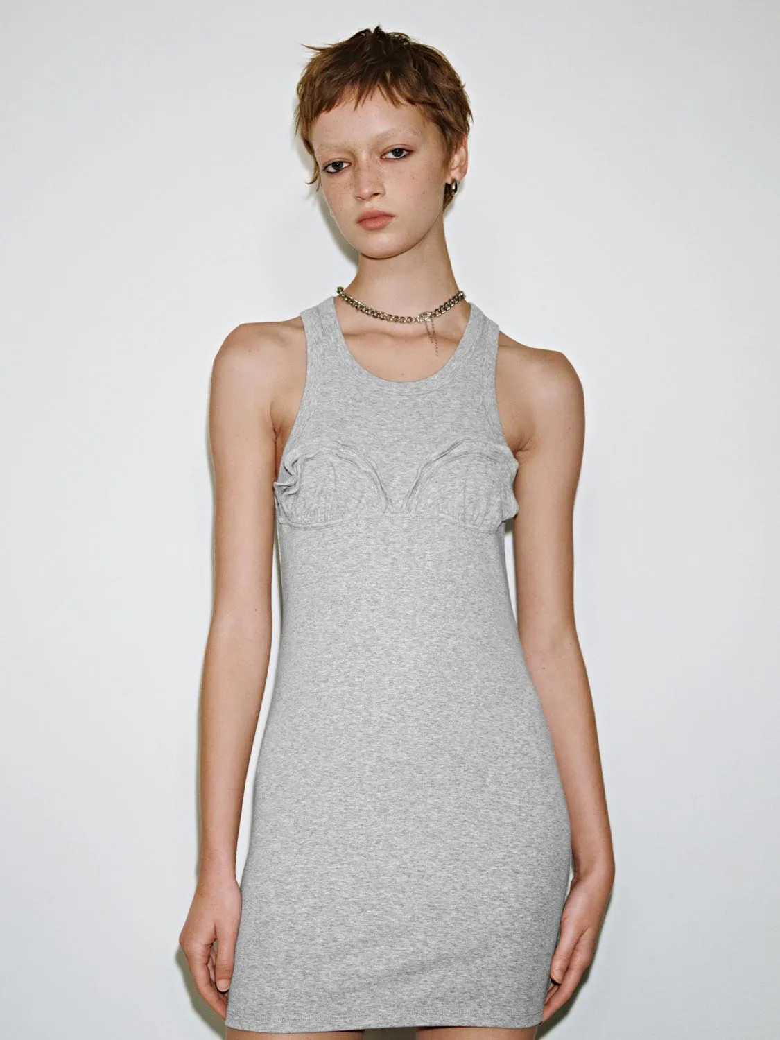 Skinny-Fit Sleeveless Mini Dresses sold by Urban Revivo