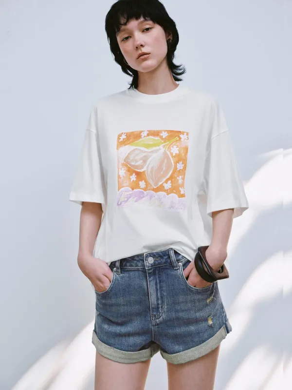 Printed Short Sleeve T-Shirts sold by Urban Revivo