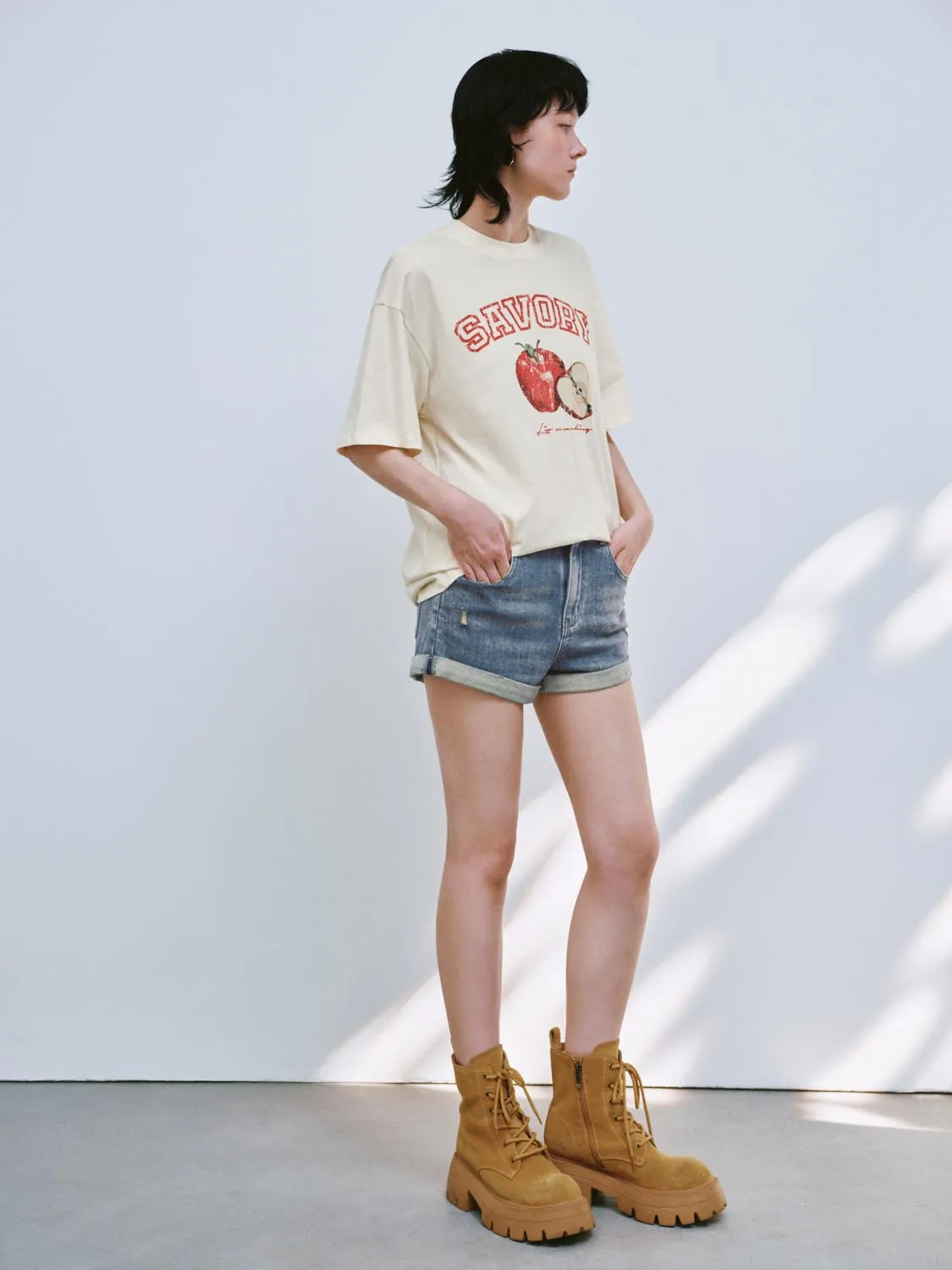 Short Sleeve T-Shirts sold by Urban Revivo product image thumbnail 5