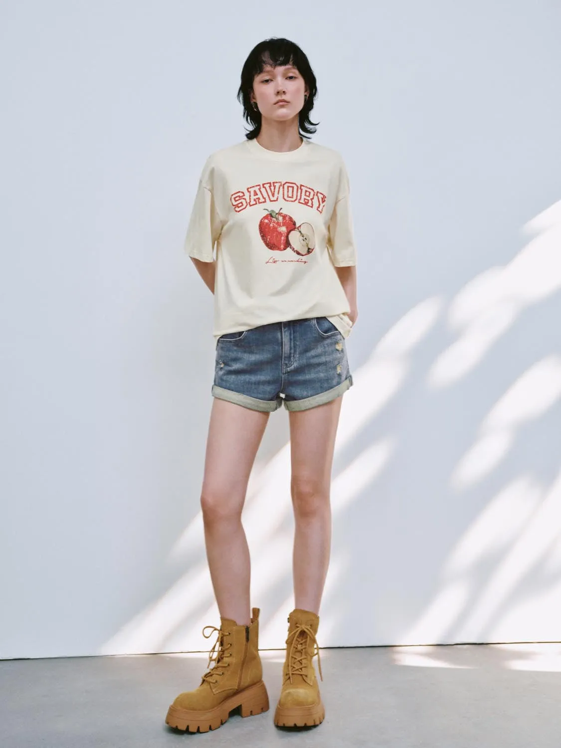 Short Sleeve T-Shirts sold by Urban Revivo product image thumbnail 4