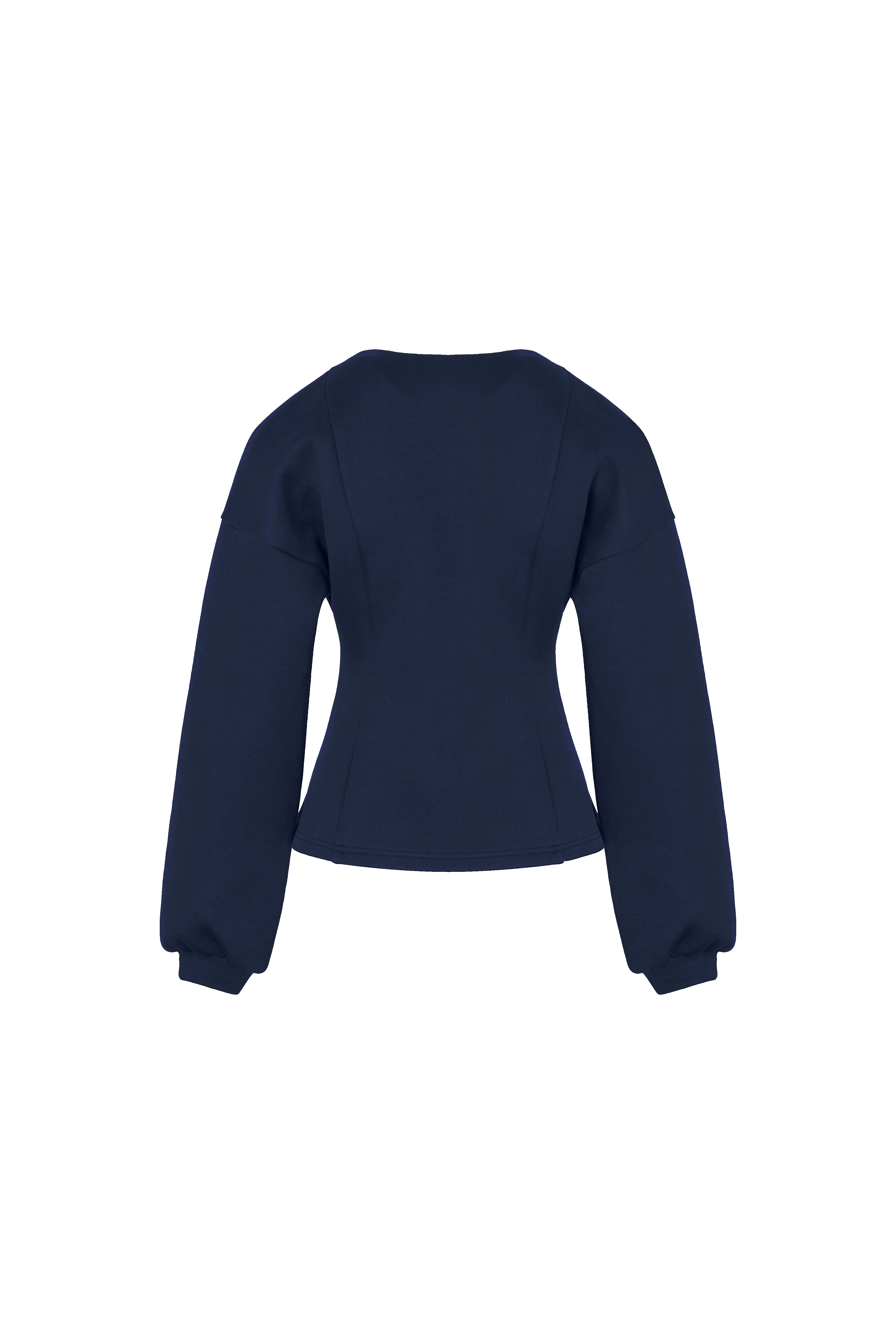 V-Neck Zip Up Front Jackets sold by Urban Revivo product image thumbnail 2