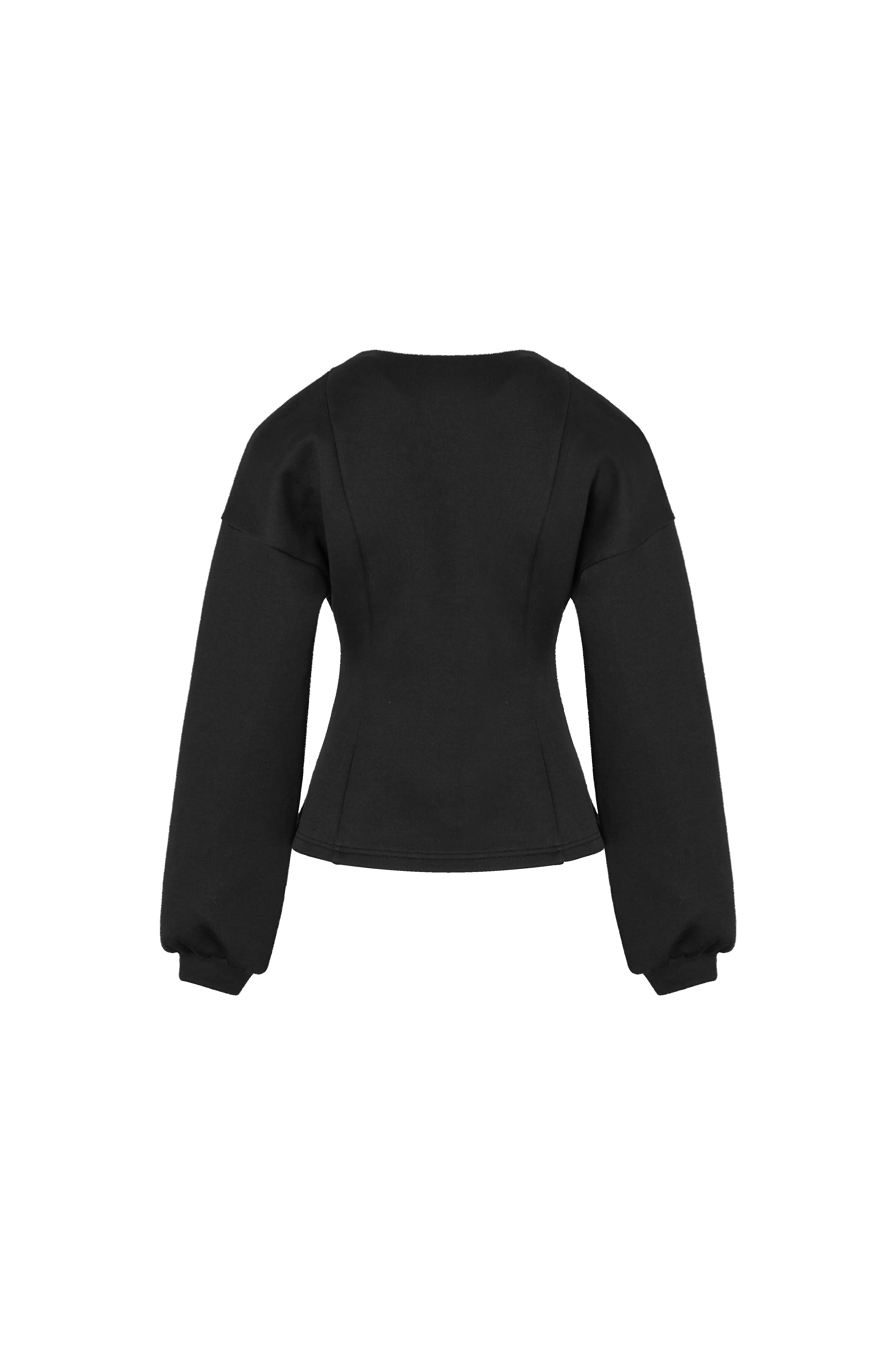 V-Neck Zip Up Front Jackets sold by Urban Revivo product image thumbnail 4