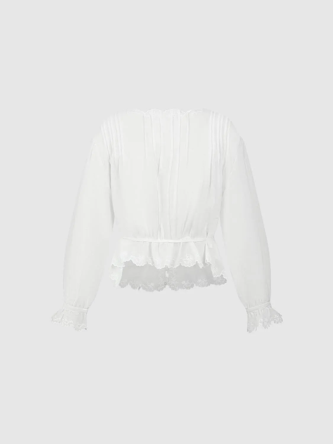 Lace Trim Blouses sold by Urban Revivo product image thumbnail 2