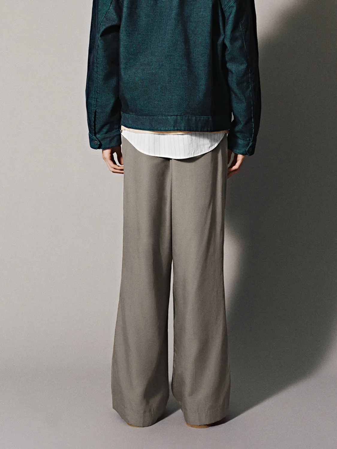 Wide-Leg Pants sold by Urban Revivo product image thumbnail 3