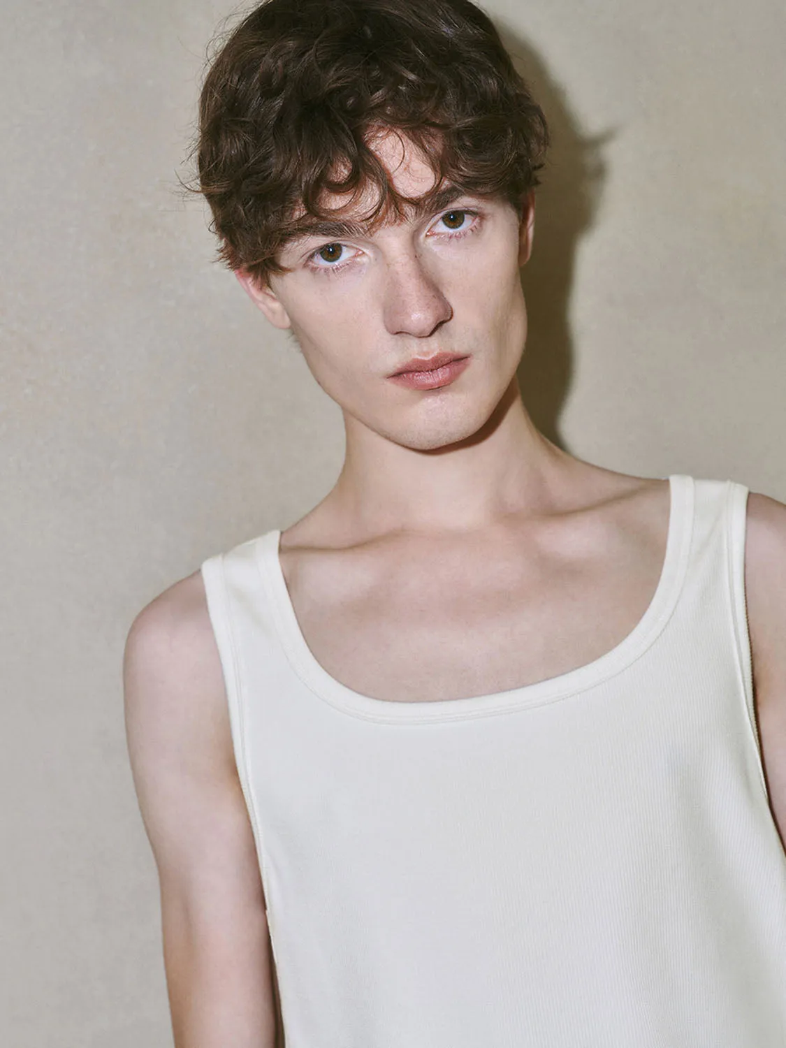 White Tank Tops sold by Urban Revivo product image thumbnail 5