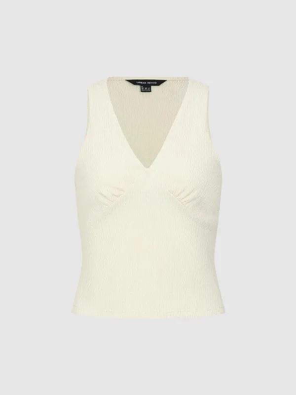 V-Neck Tank Tops sold by Urban Revivo
