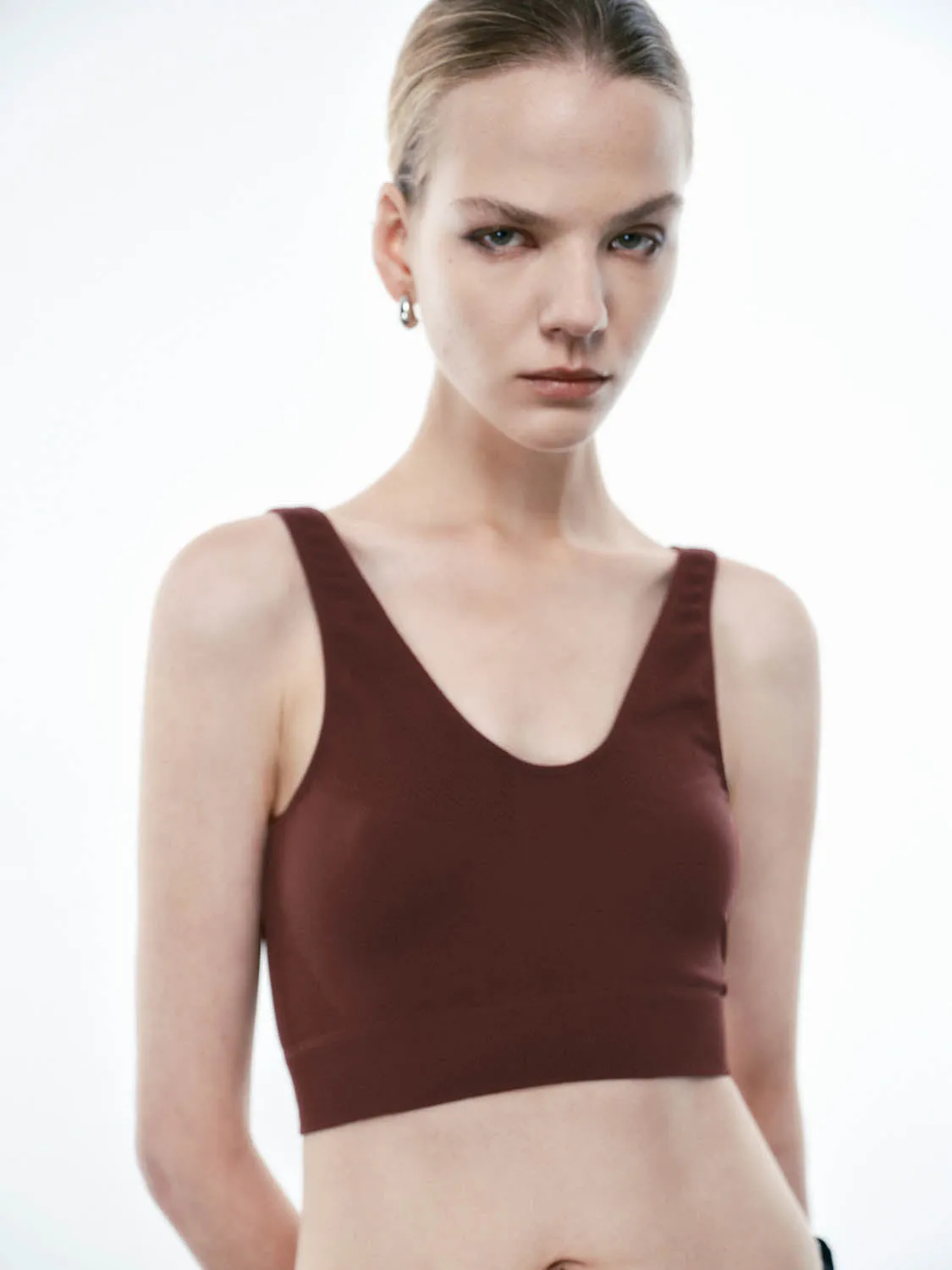 V-Neck Tank Tops sold by Urban Revivo product image thumbnail 3