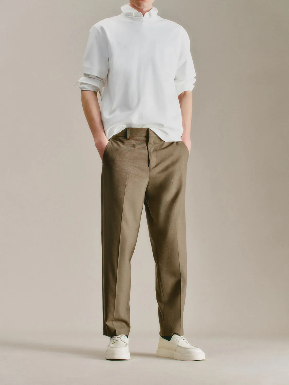 Straight Pants sold by Urban Revivo product image thumbnail 2