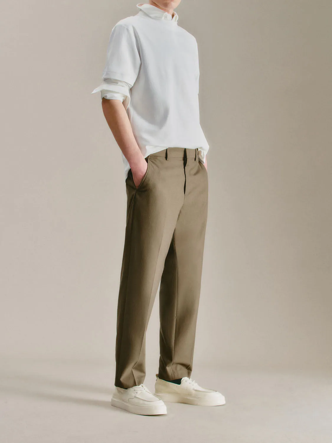 Straight Pants sold by Urban Revivo product image thumbnail 3