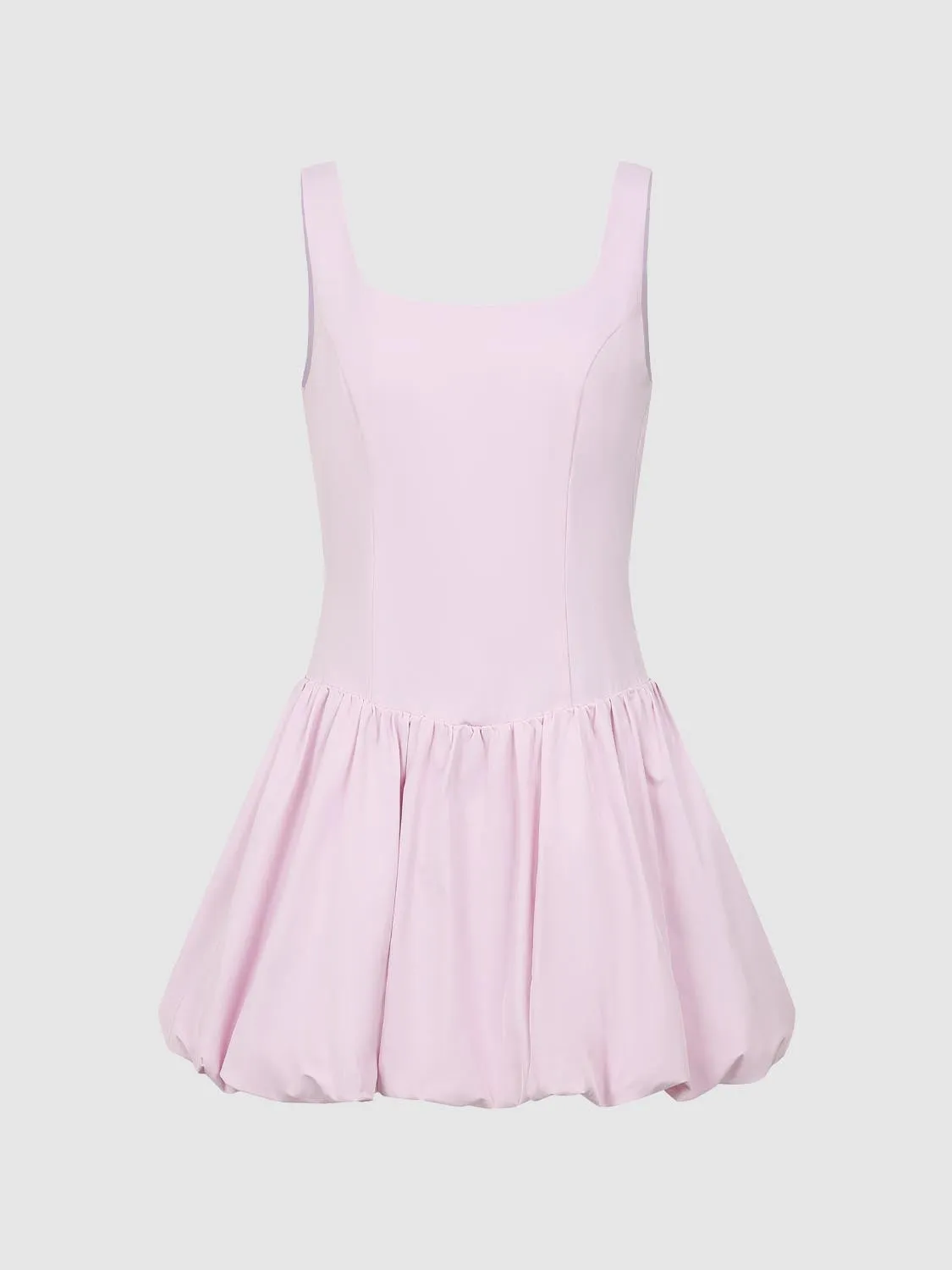 Square Collar A-Line Mini Dresses sold by Urban Revivo