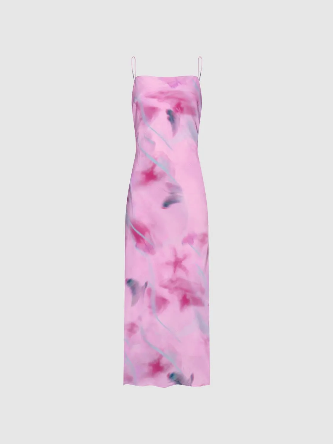 Skinny-Fit Floral Midi Dresses sold by Urban Revivo