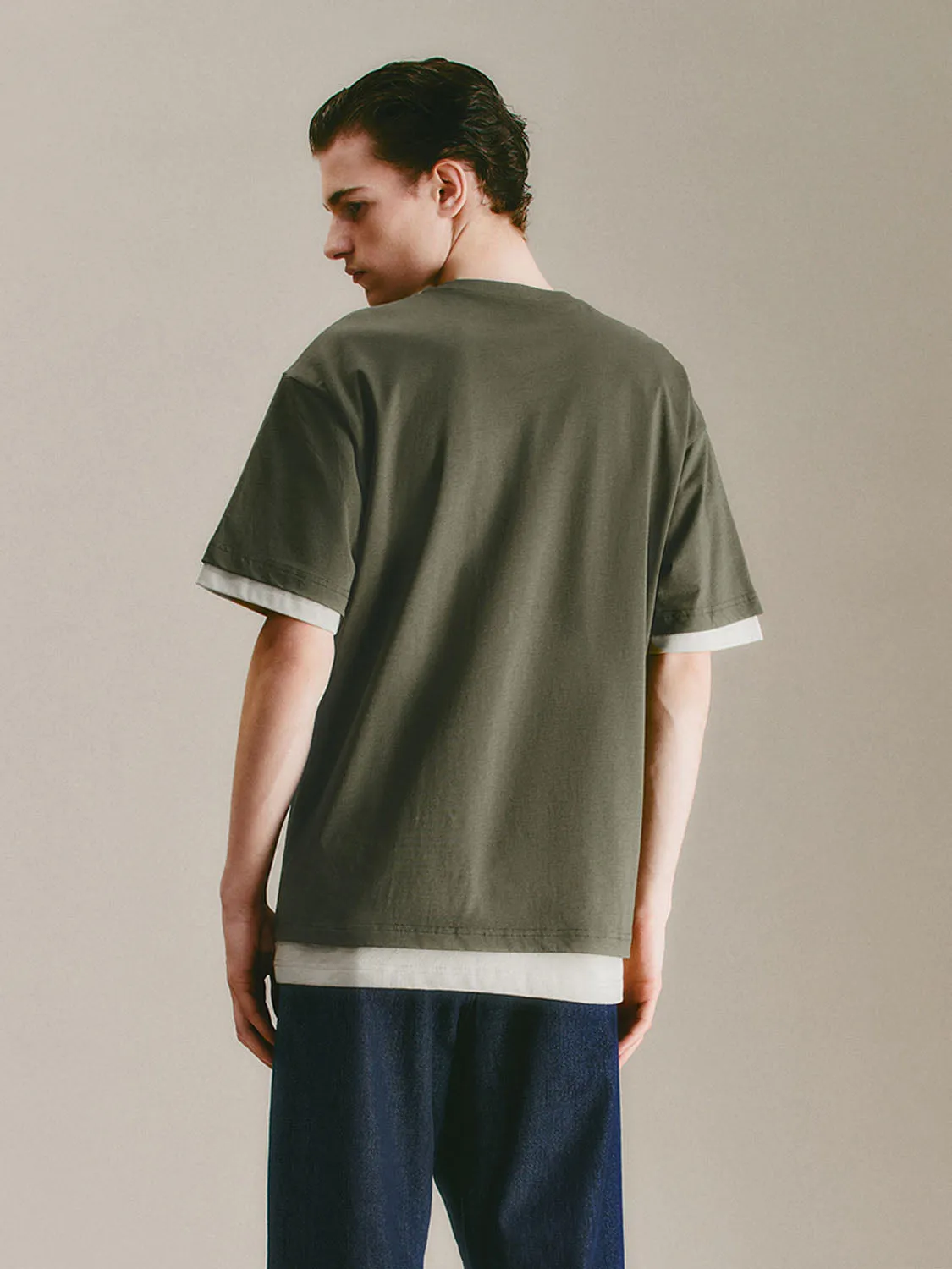 Short Sleeve T-Shirts sold by Urban Revivo product image thumbnail 3