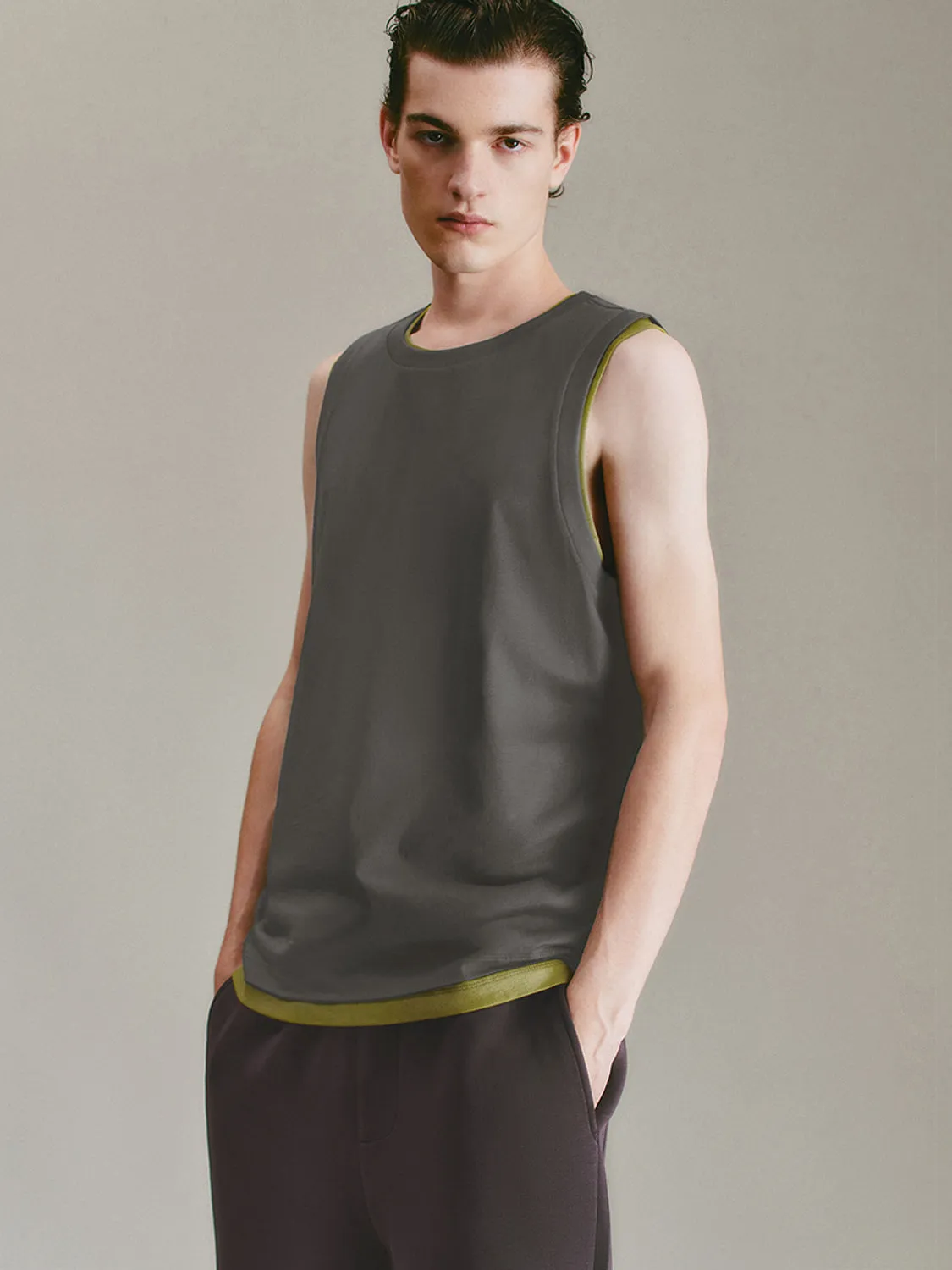 Regular Tank Tops sold by Urban Revivo product image thumbnail 5