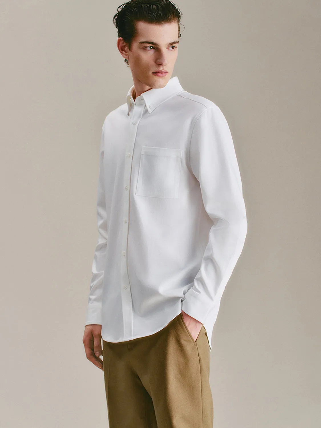 Regular Long Sleeve Shirts sold by Urban Revivo product image thumbnail 5