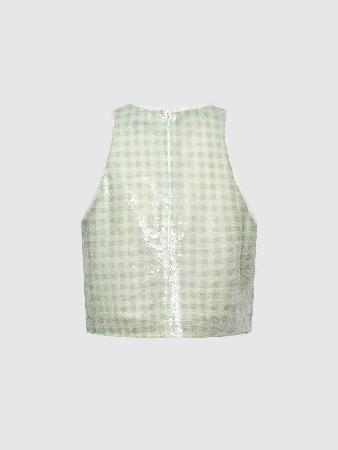 Plaid Sleeveless Overhead Shirts sold by Urban Revivo product image thumbnail 2