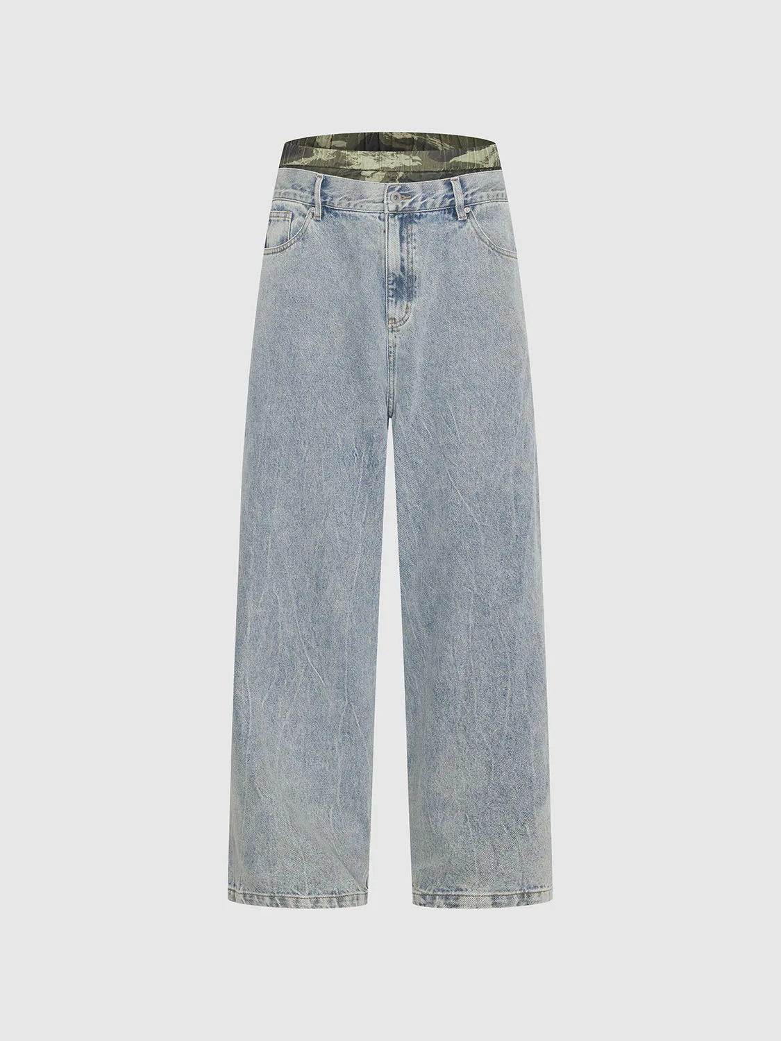 Oversized Denim Jeans sold by Urban Revivo