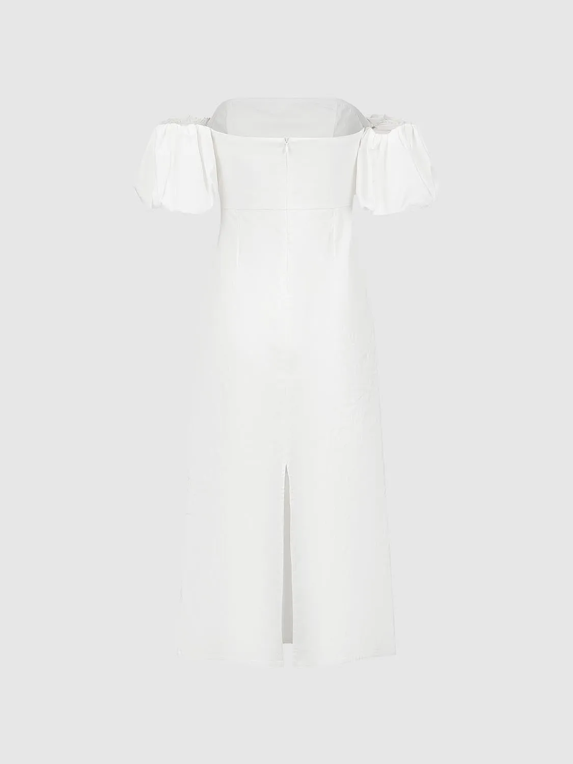 Off Shoulder Straight Dresses sold by Urban Revivo product image thumbnail 2