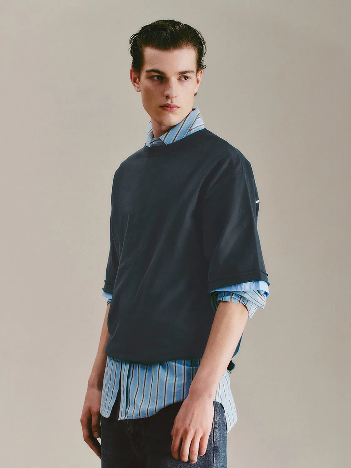 Long Sleeve T-Shirts sold by Urban Revivo product image thumbnail 5