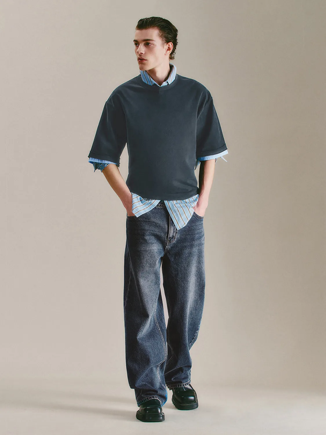Long Sleeve T-Shirts sold by Urban Revivo product image thumbnail 2