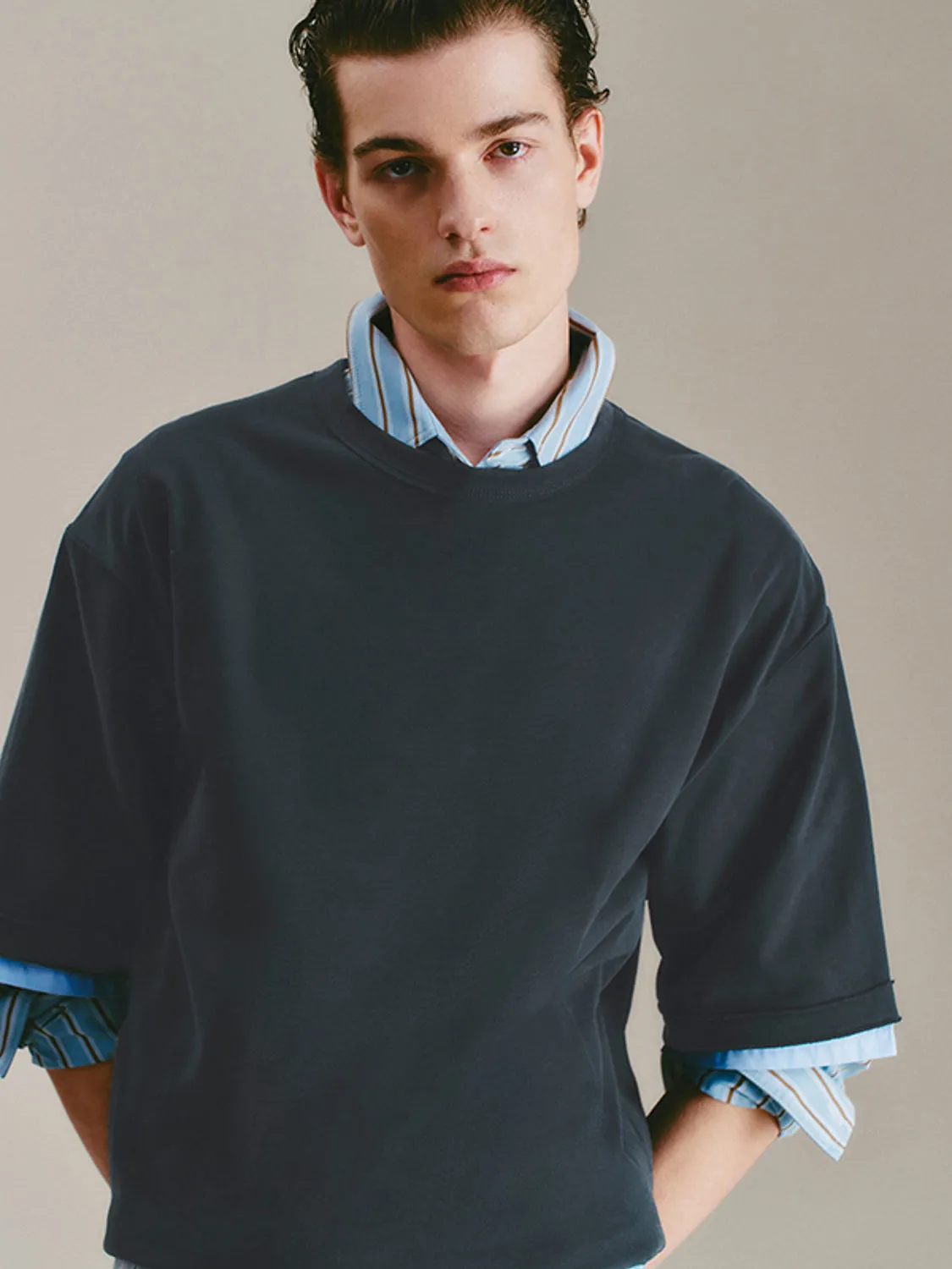 Long Sleeve T-Shirts sold by Urban Revivo product image thumbnail 4