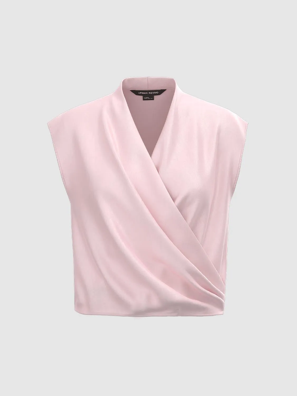 Crossover Overhead Sleeveless Shirts sold by Urban Revivo product image thumbnail 3