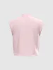 Crossover Overhead Sleeveless Shirts sold by Urban Revivo