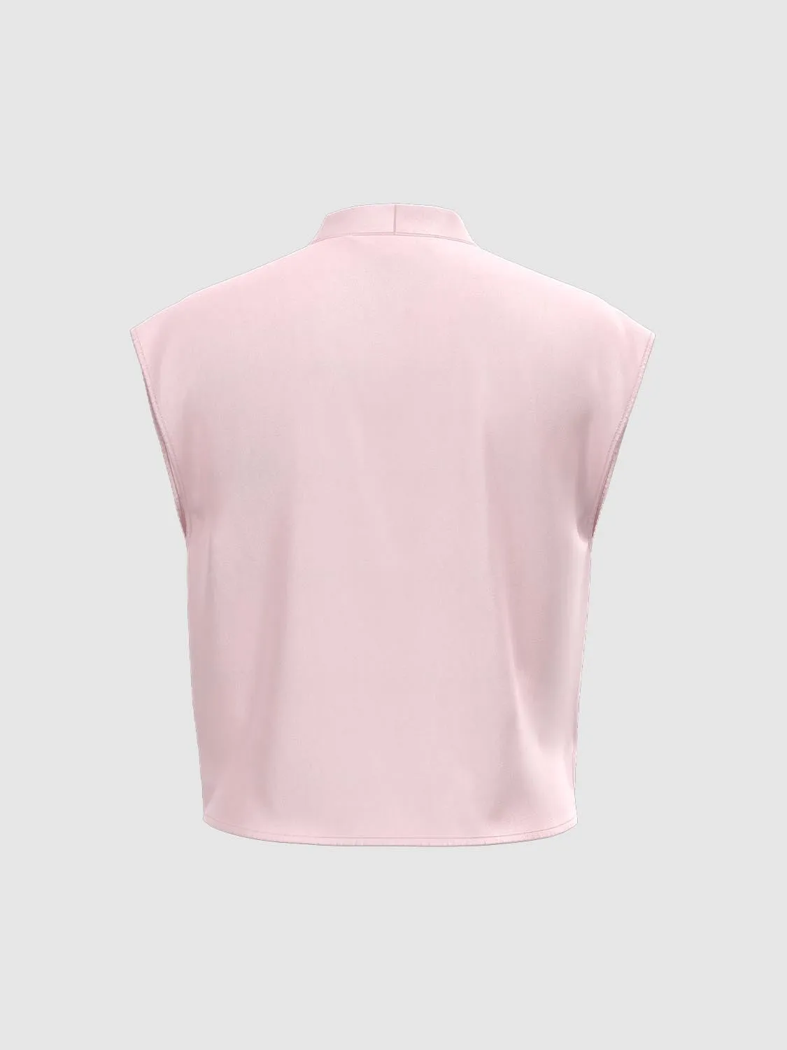 Crossover Overhead Sleeveless Shirts sold by Urban Revivo product image thumbnail 4