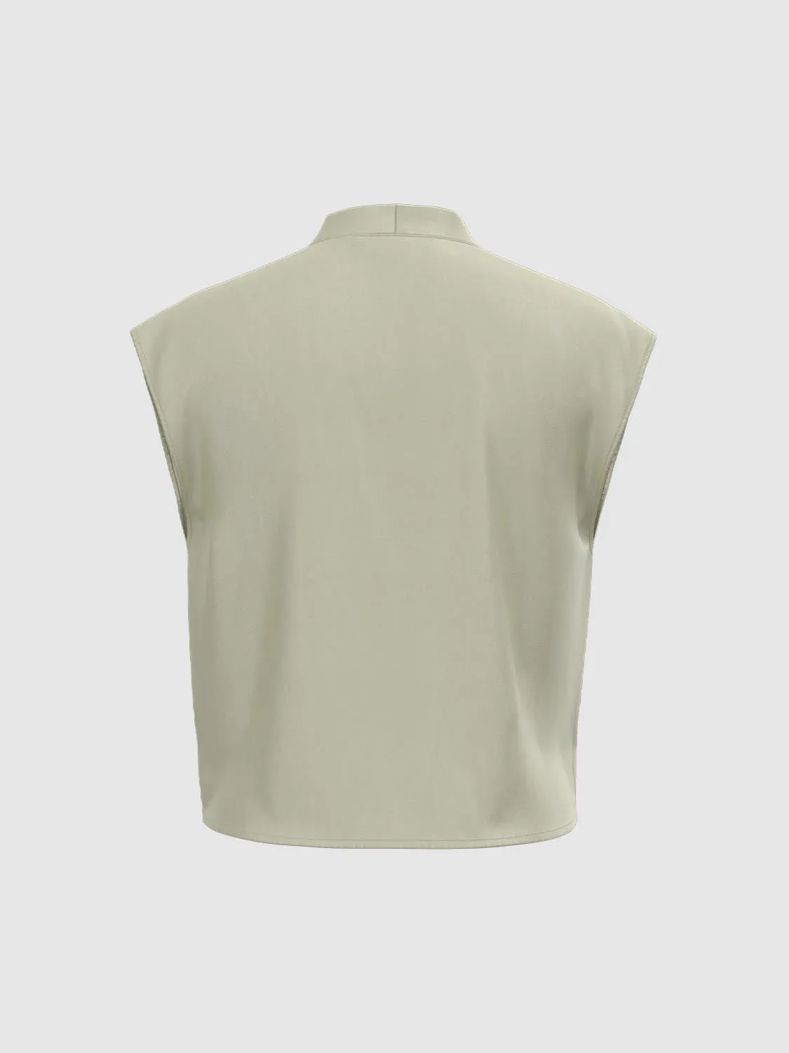 Crossover Overhead Sleeveless Shirts sold by Urban Revivo product image thumbnail 2