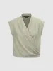 Crossover Overhead Sleeveless Shirts sold by Urban Revivo