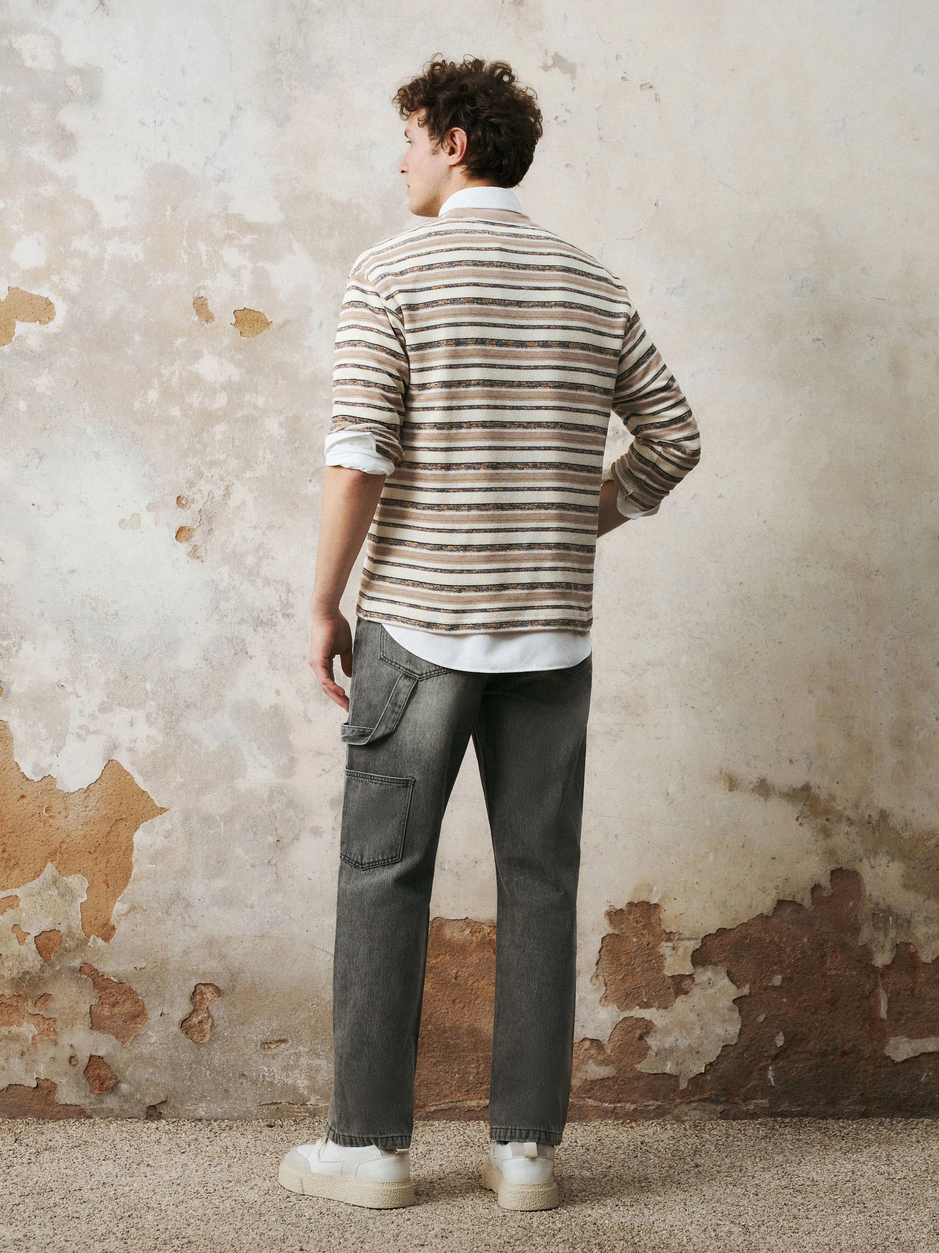Crew Neck Striped T-Shirts sold by Urban Revivo product image thumbnail 5