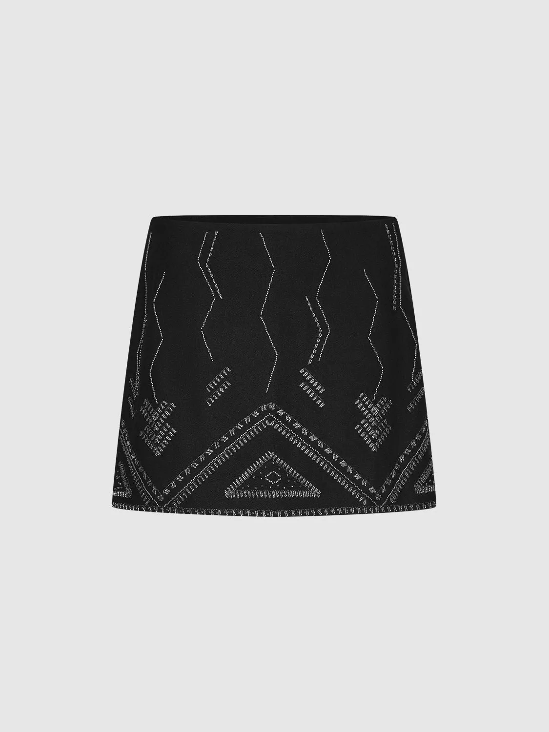 Beaded Mini A-Line Skirts sold by Urban Revivo