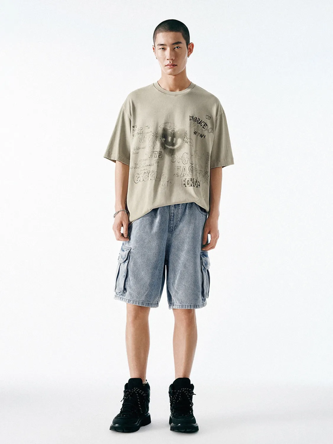 Short Sleeve T-Shirts sold by Urban Revivo product image thumbnail 4