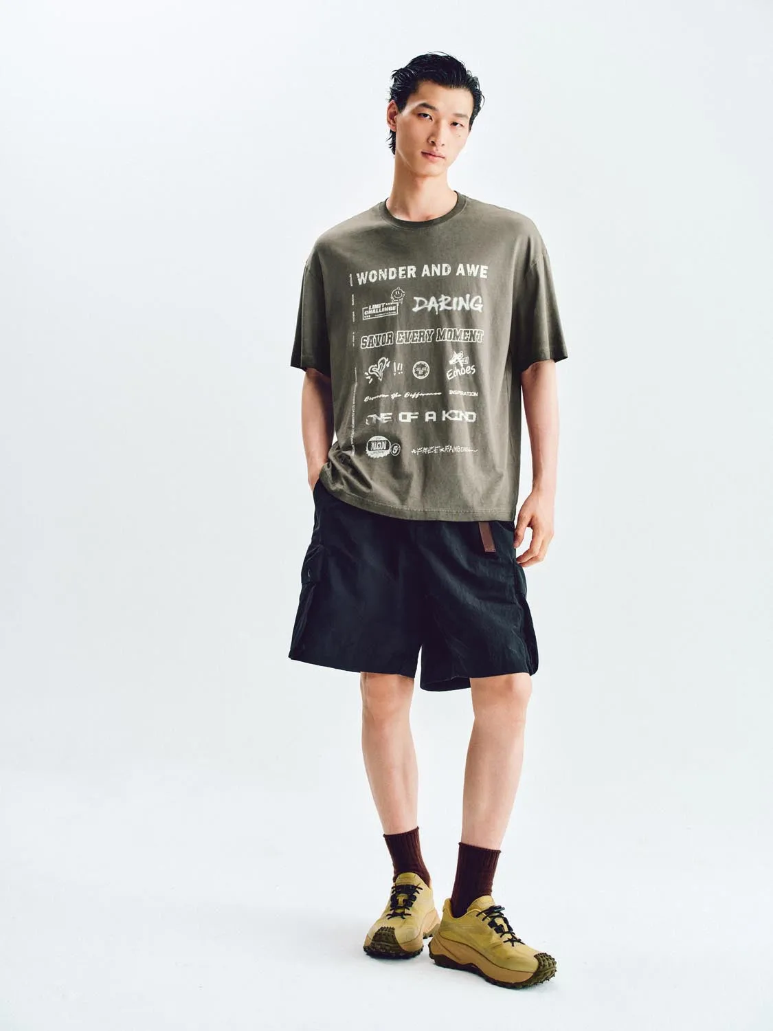 Short Sleeve T-Shirts sold by Urban Revivo product image thumbnail 4