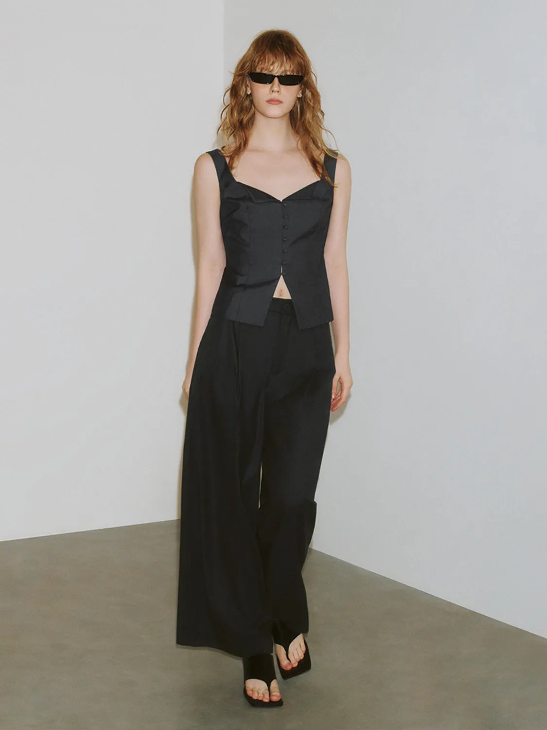 Wide Strap Cami Tops sold by Urban Revivo product image thumbnail 5