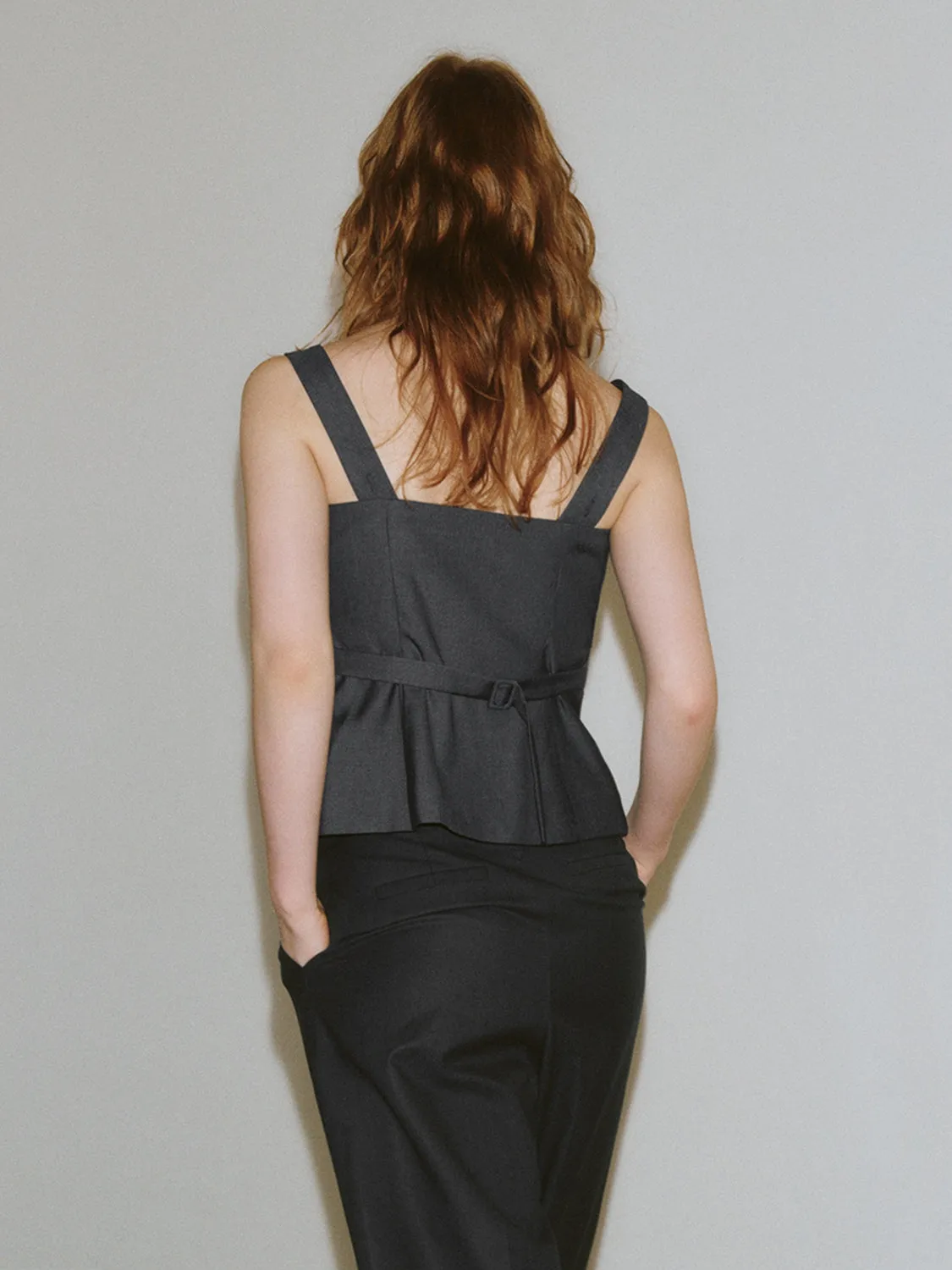 Wide Strap Cami Tops sold by Urban Revivo product image thumbnail 2