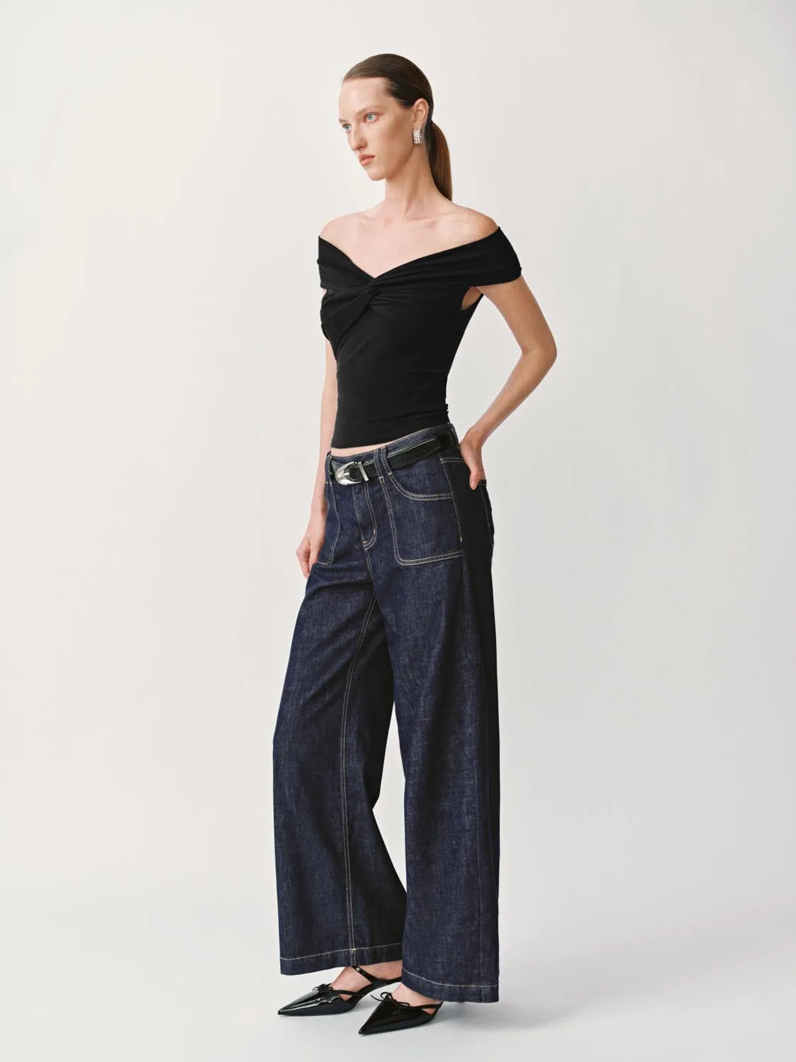 One Shoulder T-Shirts sold by Urban Revivo product image thumbnail 5