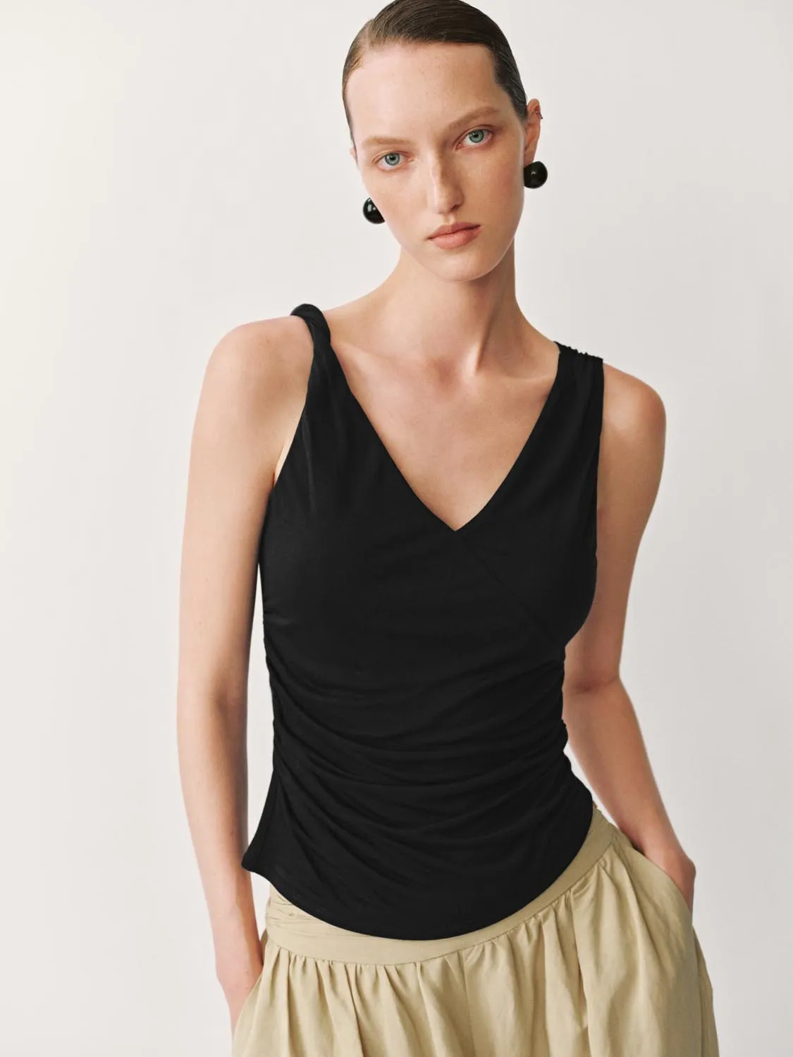 Irregular Strap Tank Tops sold by Urban Revivo