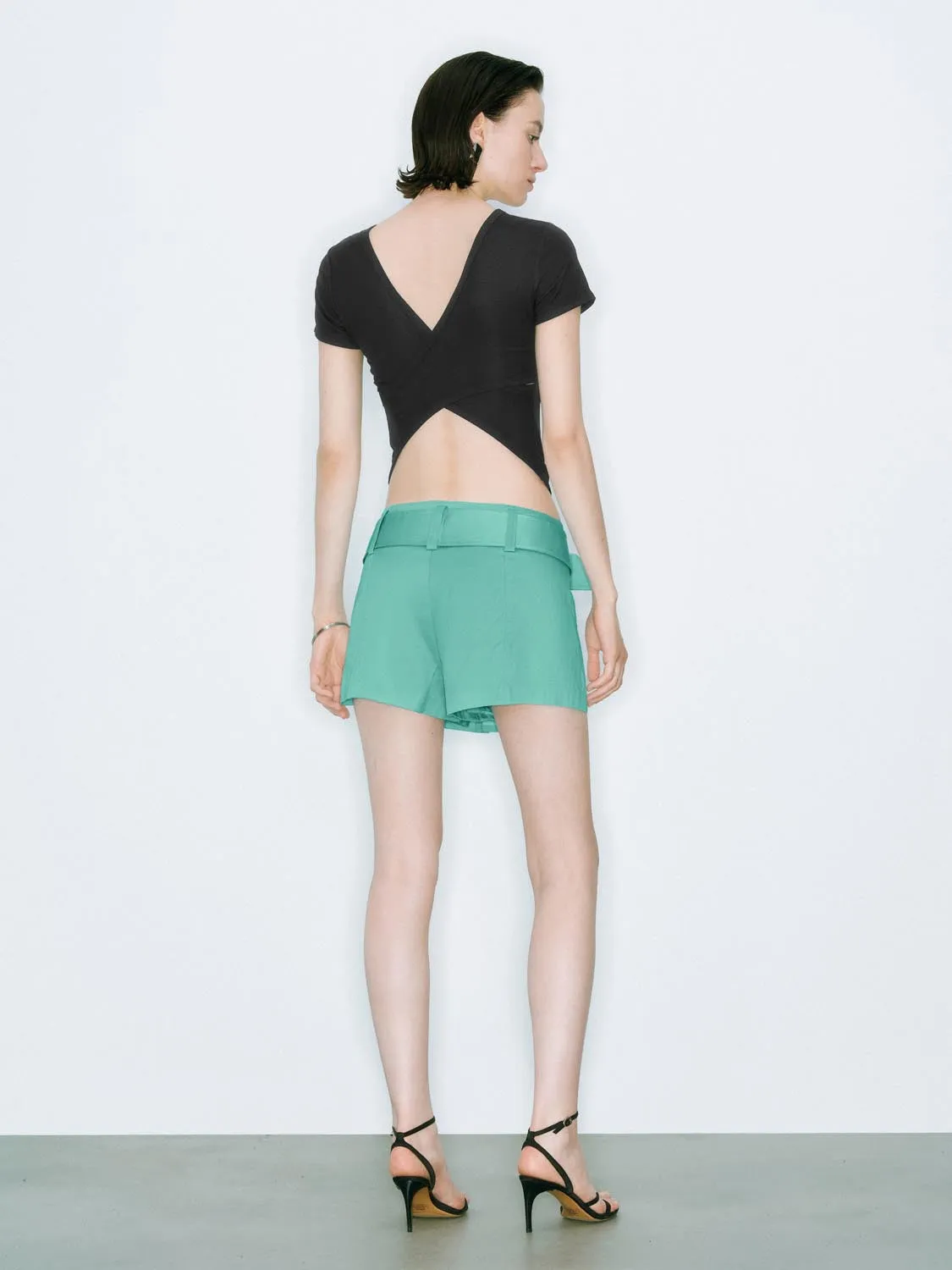 Belted Shorts sold by Urban Revivo product image thumbnail 4