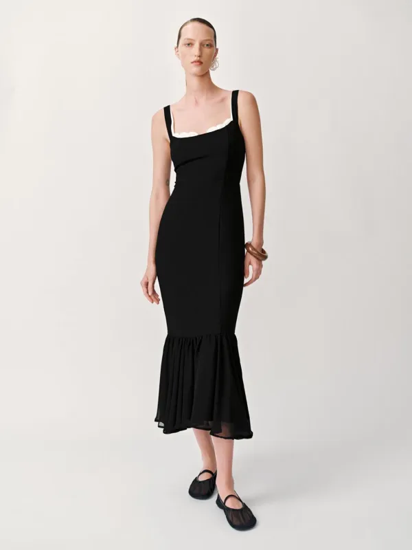 Fishtail Straight Maxi Dresses sold by Urban Revivo