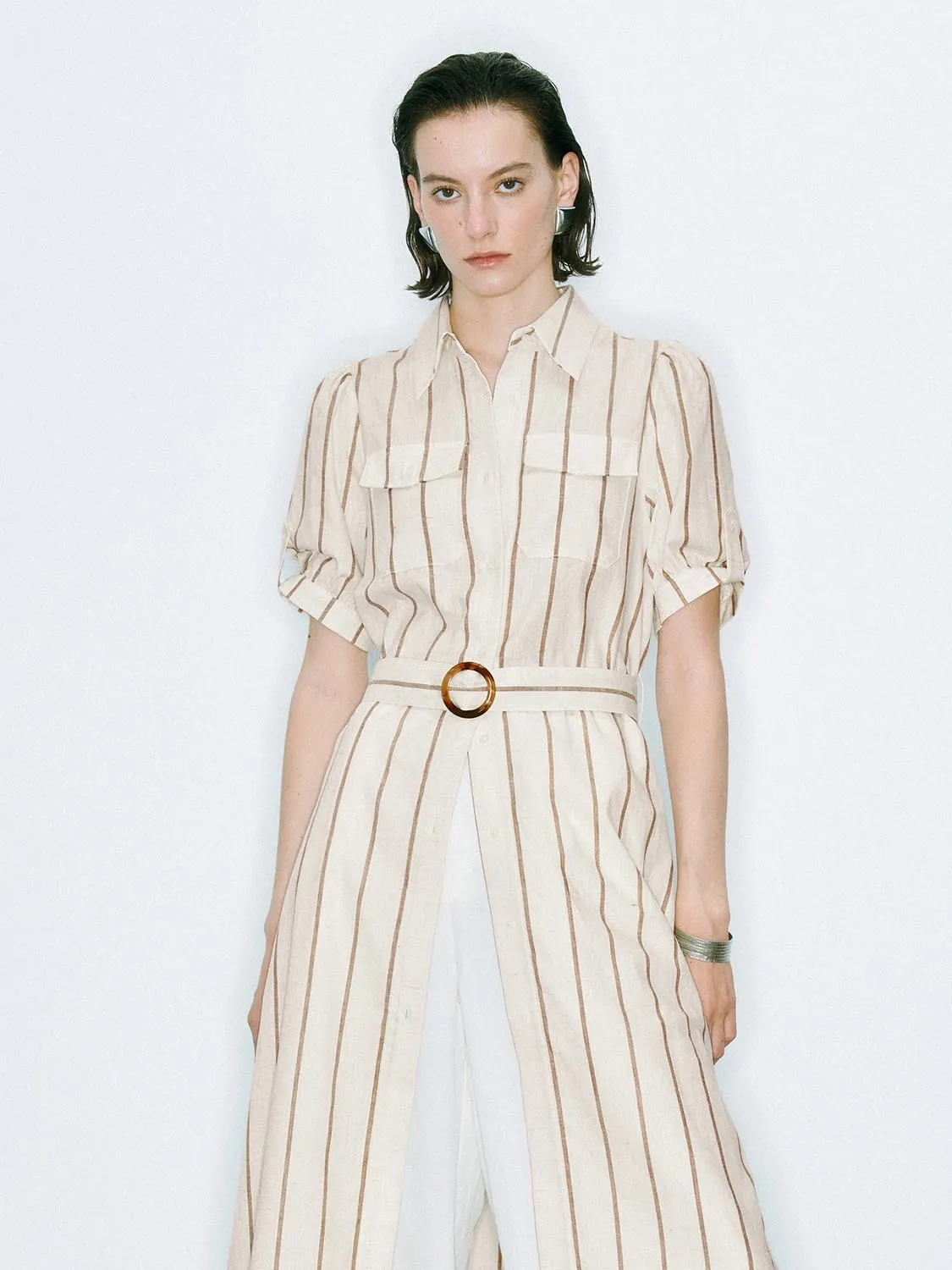 Striped Skater Maxi Dresses sold by Urban Revivo product image thumbnail 5