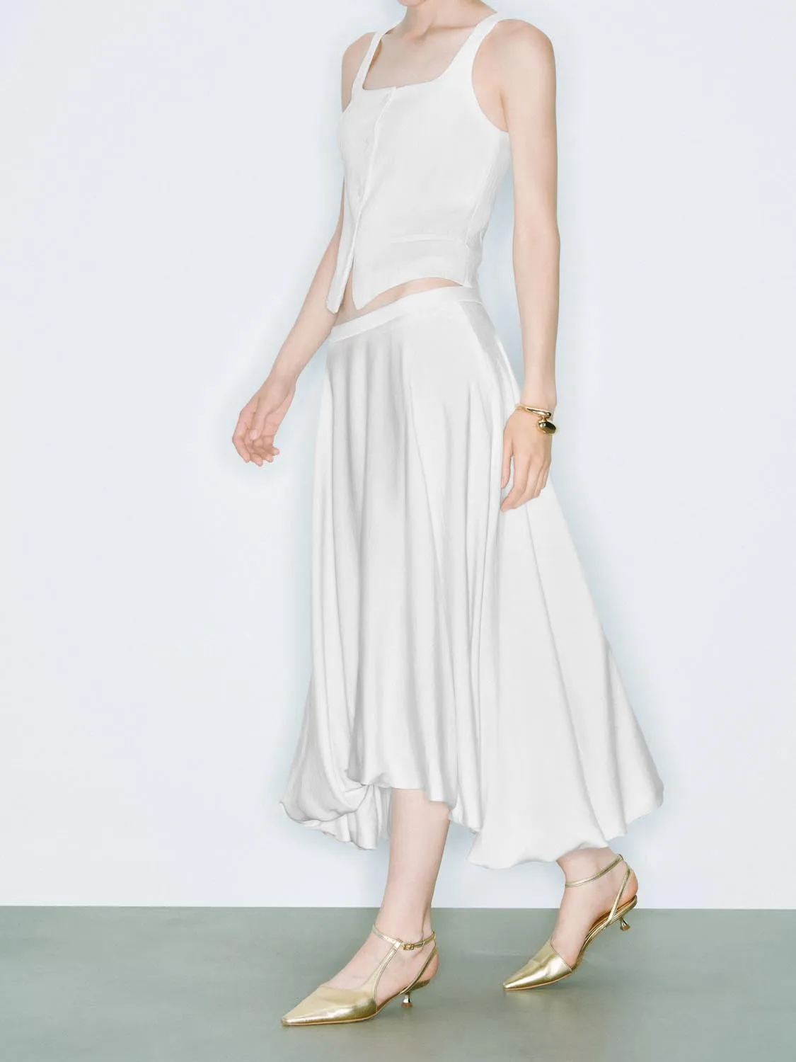 Balloon A-Line Skirts sold by Urban Revivo product image thumbnail 3