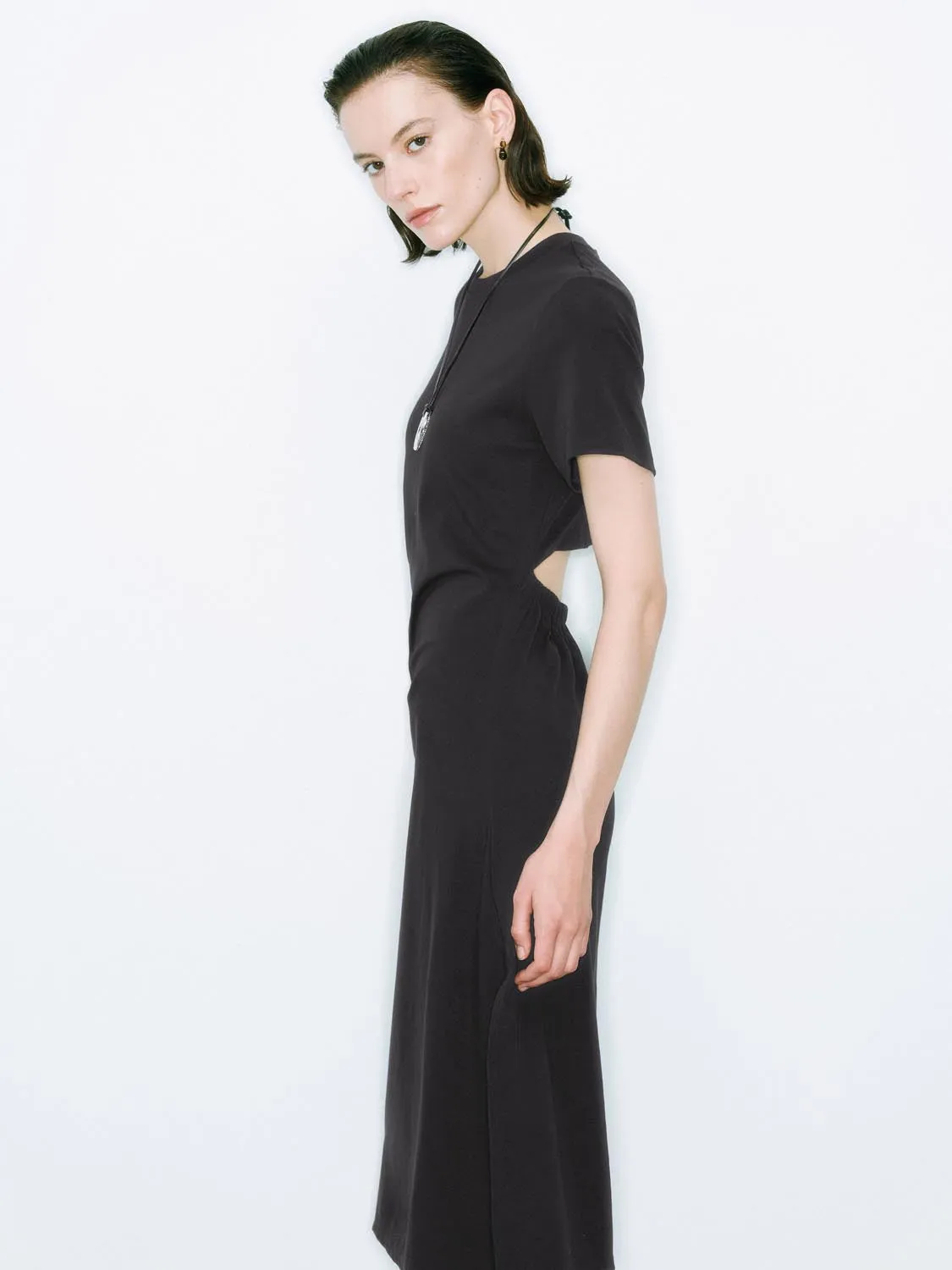 Ruched A-Line Maxi Dresses sold by Urban Revivo product image thumbnail 2