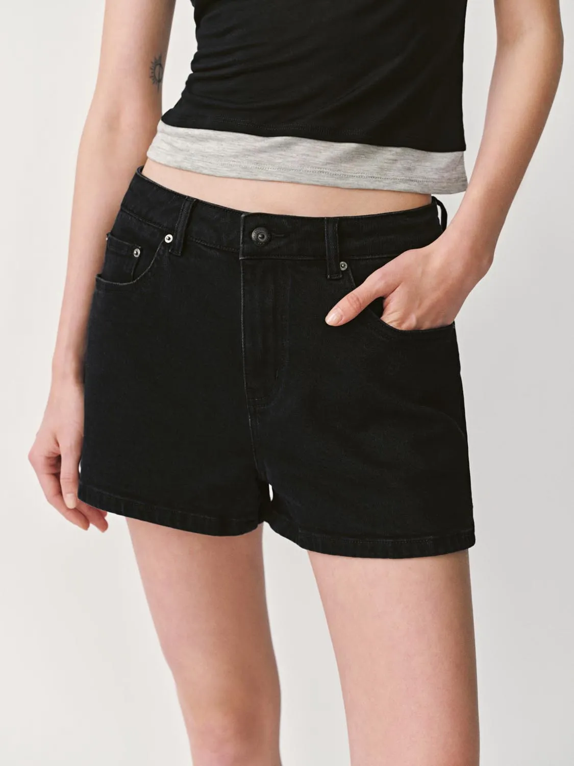 Denim Shorts sold by Urban Revivo product image thumbnail 5
