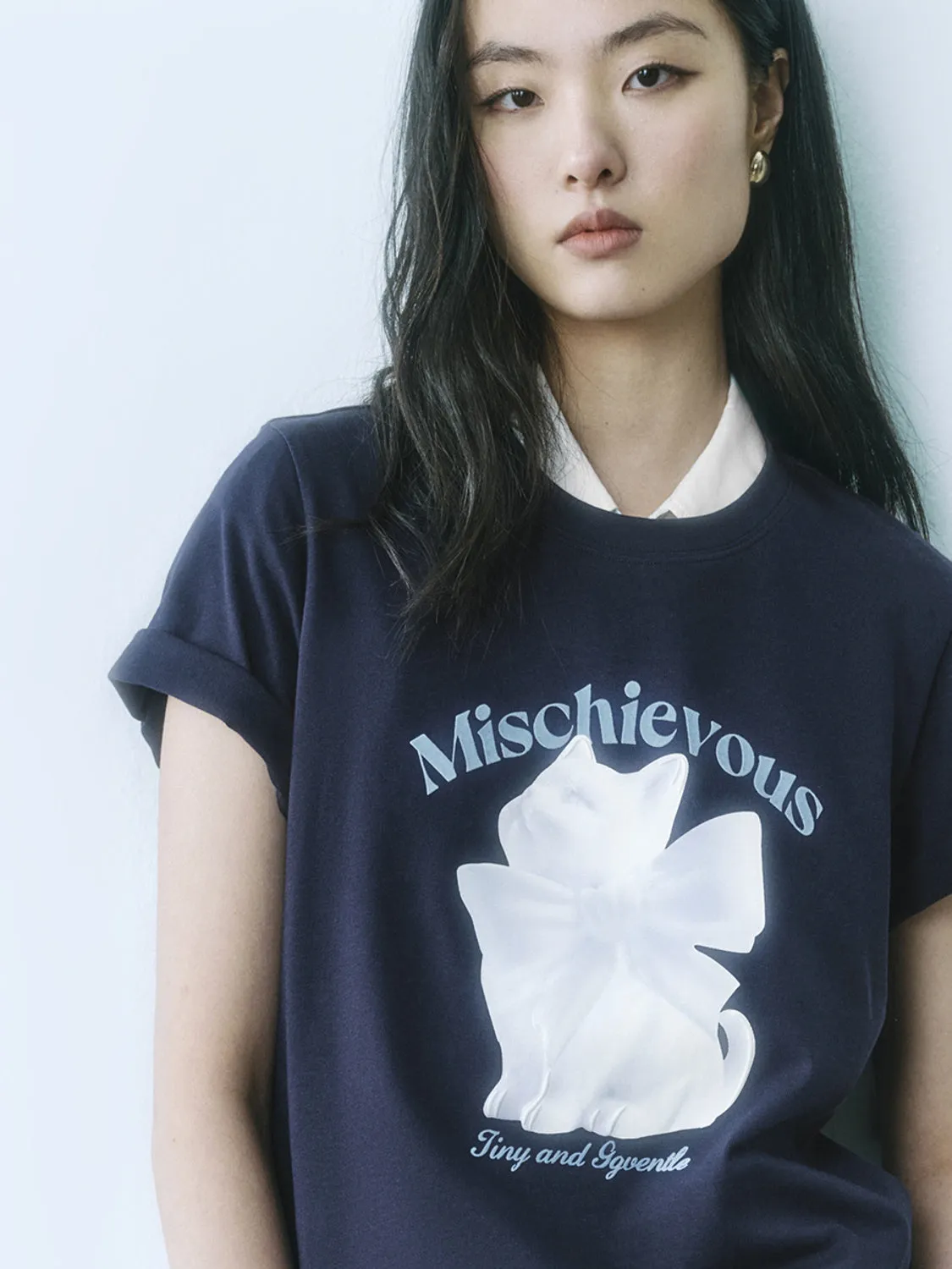 Printed Short Sleeve T-Shirts sold by Urban Revivo product image thumbnail 3