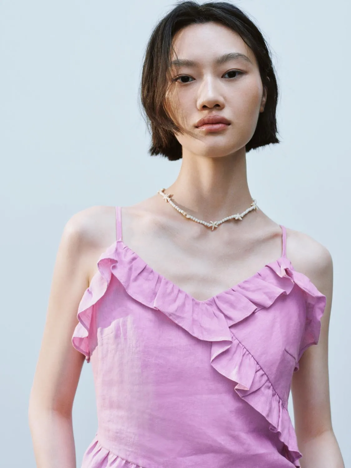 Ruffle Cami Tops sold by Urban Revivo product image thumbnail 3