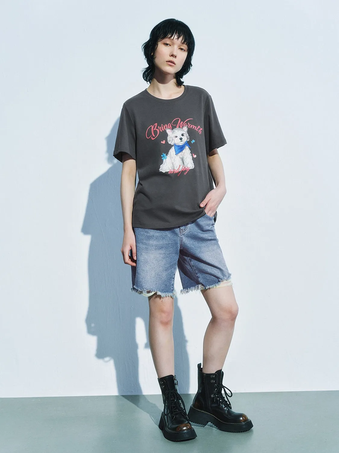 Printed Short Sleeve T-Shirts sold by Urban Revivo product image thumbnail 4