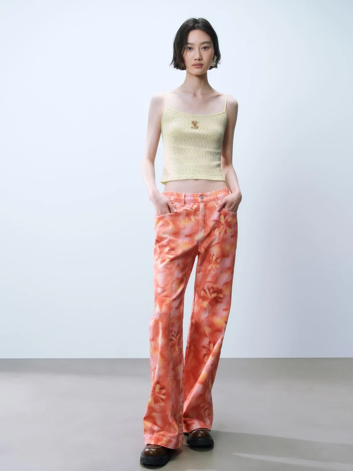 Floral Cami Tops sold by Urban Revivo product image thumbnail 4