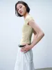 Cropped Short Sleeve T-Shirts sold by Urban Revivo