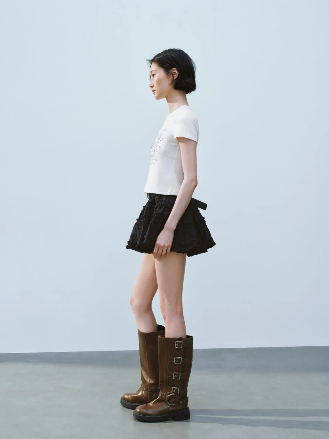 Cropped T-Shirts sold by Urban Revivo product image thumbnail 5